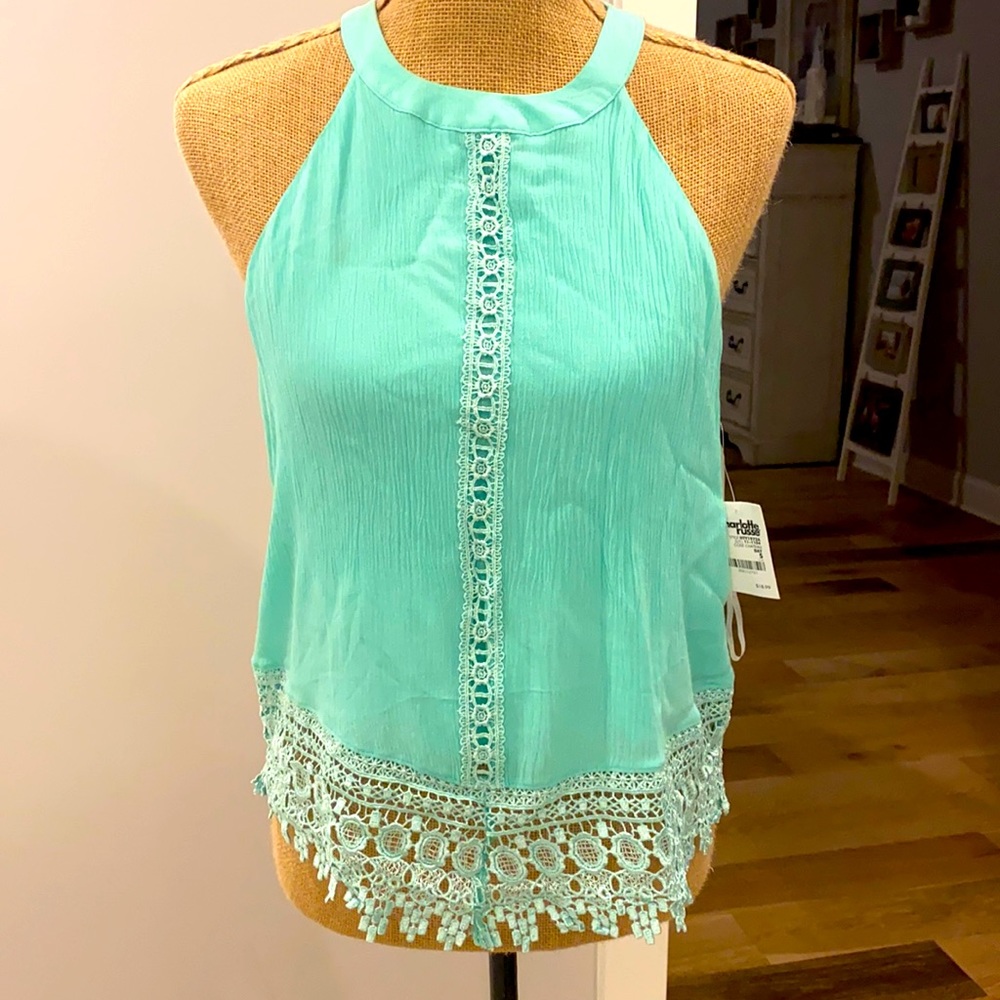 Super cut halter type tank!